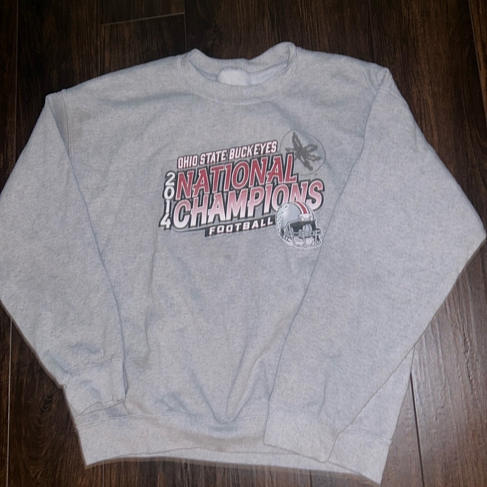 Vintage Ohio state “2014” National Championship Crewneck sweater